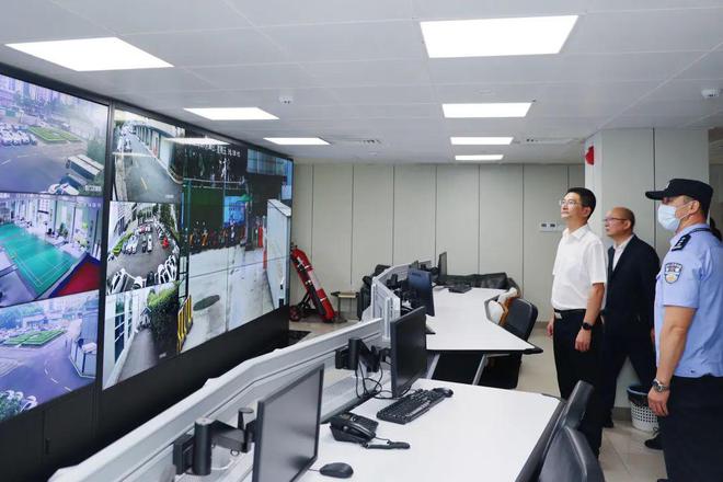 蔡绍刚院长带队检查院机关安全保障及信息系统运行维护服务工作